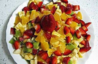 Receta de macedonia de frutas: el mejor postre del mundo.